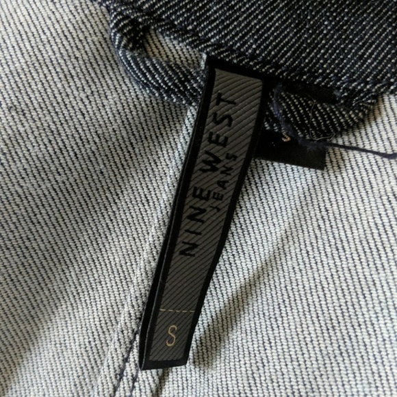 Nine West Denim Jacket. New Without Tag. - Picture 3 of 4